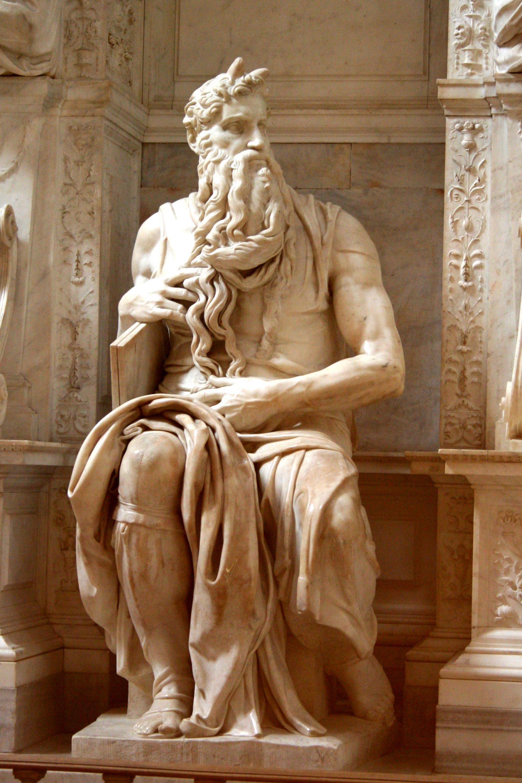 2007, Michelangelo, Moses, San Pietro in Vincoli, Rome, Italy