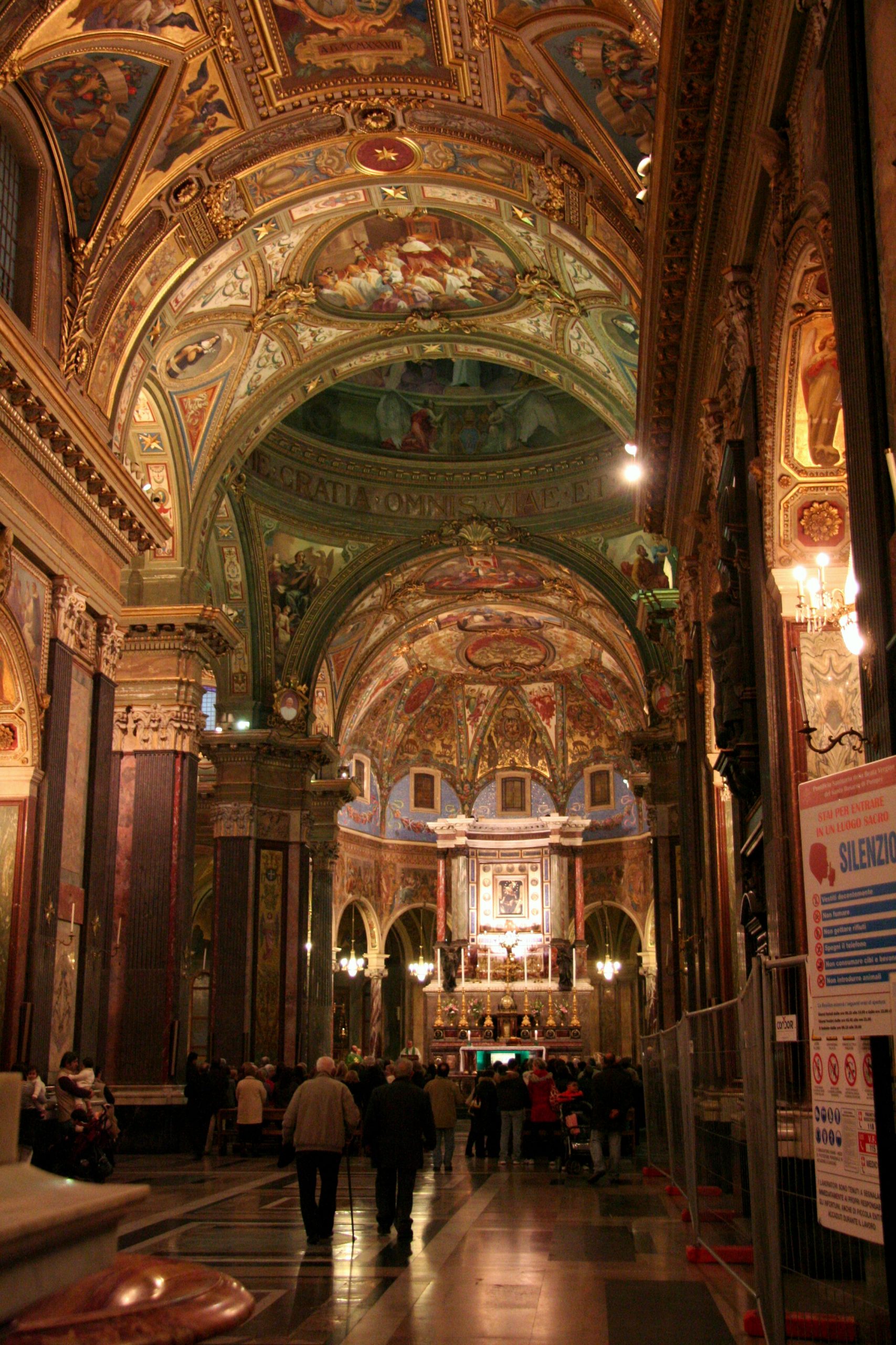 2009, Santuario della Beata Vergine del Rosario, Pompeii, Italy